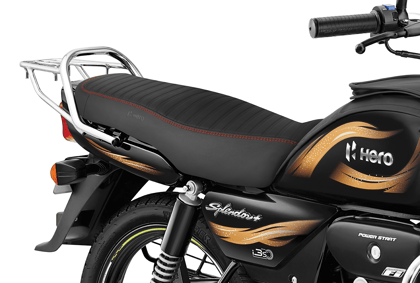 Seat Cover Black Canvas with Custom Design and High-Density Foam Comfort for Splendor+
1 unit