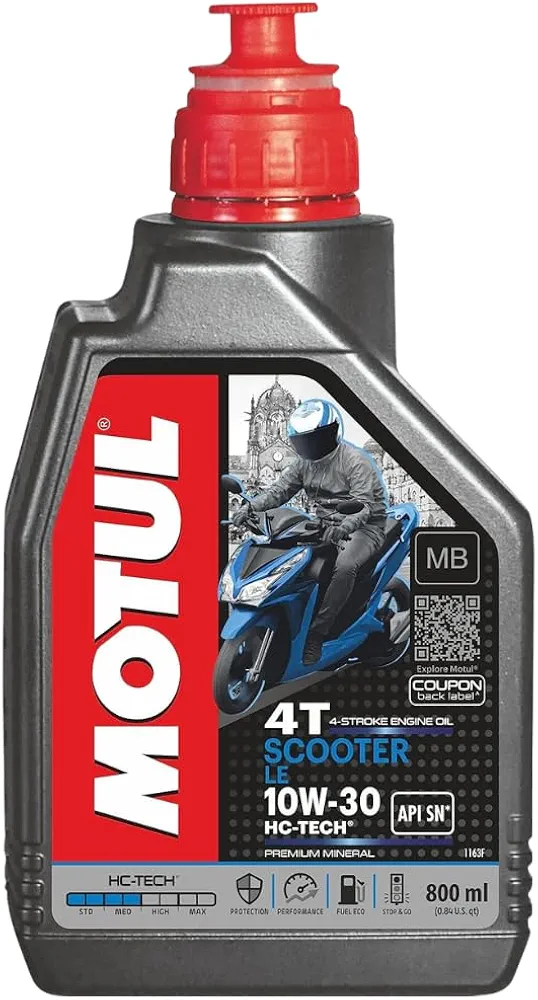 Motul Scooter LE 10W-30 Engine Oil 0.8 L
